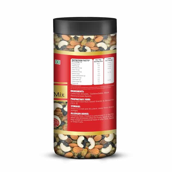 Happilo Panchmewa Dry Fruit Mix 450G Jar (535)