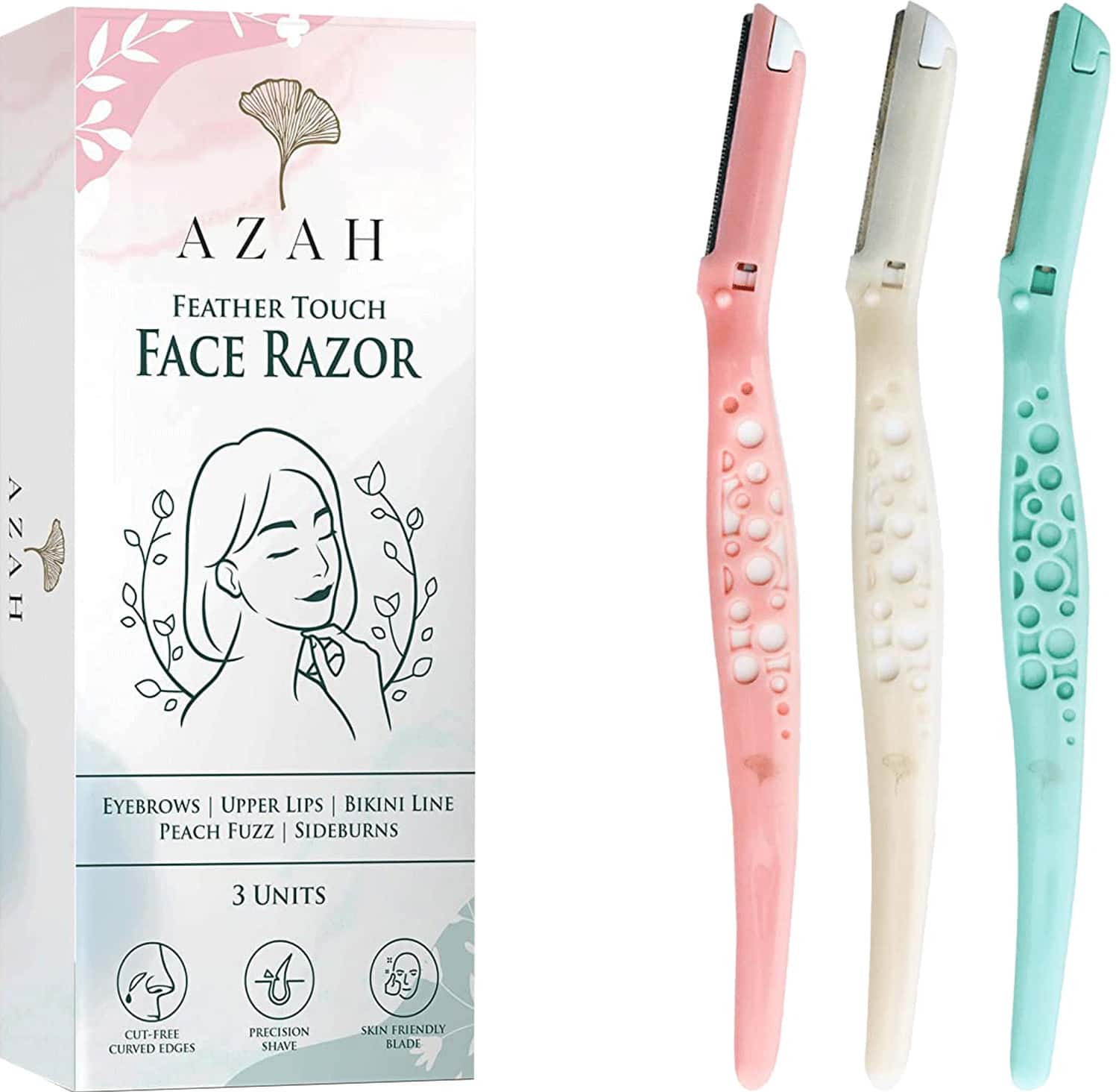 Buy BE BODYWISE FACE RAZOR TO REMOVE FACIAL HAIR SET OF 3 Online & Get ...