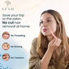 Azah Feather Touch Face & Eyebrow Razor (Women)|Scratch Free Facial Hair Removal|Soft Hair|3X Pack