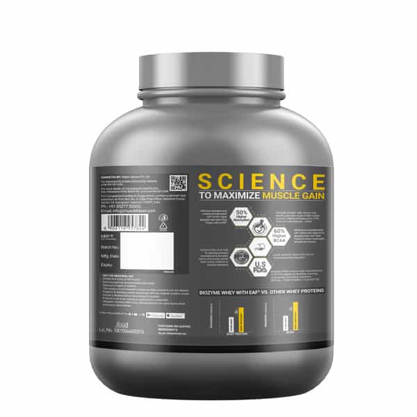 Muscleblaze Biozyme Performance Whey Protein | Blue Tokai Coffee | 2Kg & Creatine Monohydrate