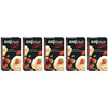 Manforce Cocktail Condoms (Dotted-Rings) Strawberry & Vanilla Flavoured 10 Pcs X Pack Of 5