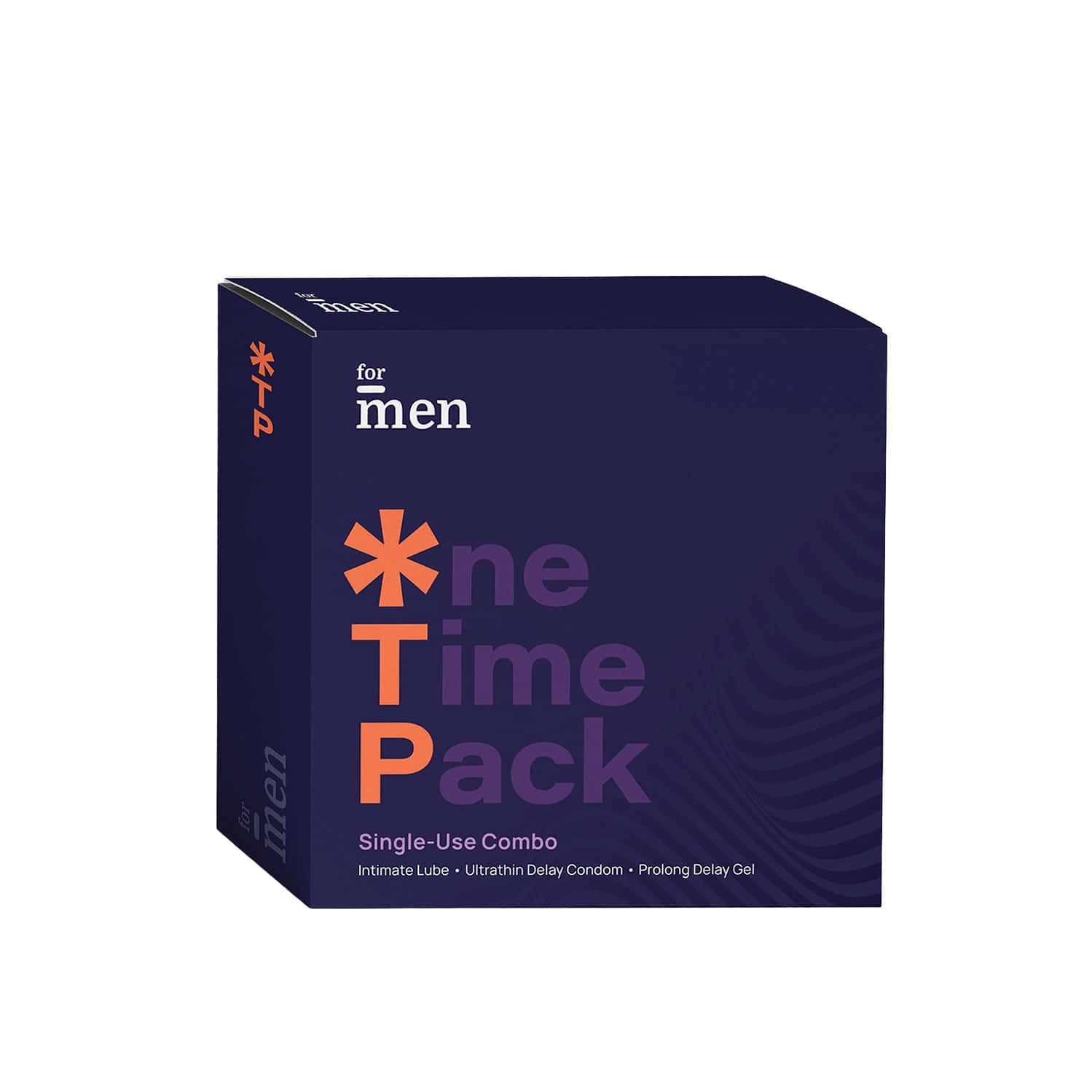 Formen One Time Pack | Ultra-thin Condom | Delay Gel & Lubricant