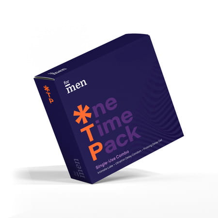 Formen One Time Pack | Ultra-Thin Condom | Delay Gel & Lubricant