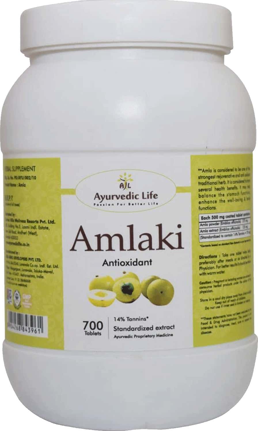 Al-Ayurvedic Life Amla 700 Tablets Pack Of 2