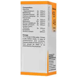 Dr Bakshi's Bakson Homoeopathy B48 Vein Drops 30 Ml
