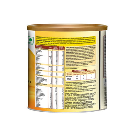 Similac Iq+ Baby Food Stage 2 Follow-Up Formula With Dha + Natural Vitamin E (After 6 Mon) - 400 Gm