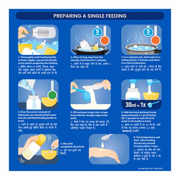 Similac Iq+ Baby Food Stage 2 Follow-Up Formula With Dha + Natural Vitamin E (After 6 Mon) - 400 Gm