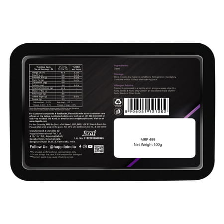 Happilo Premium Super Soft Kimia Dates 500g
