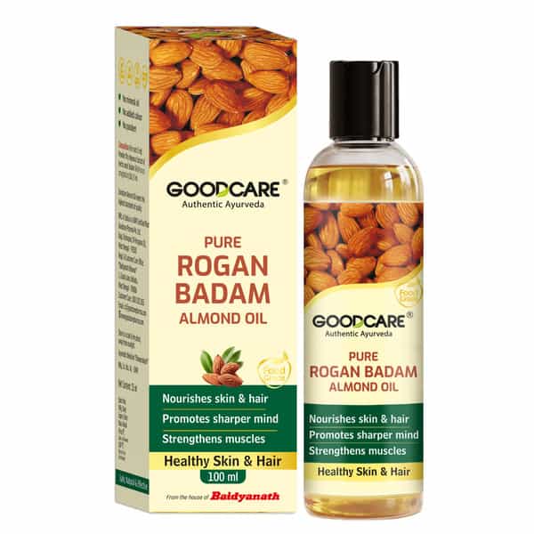 Goodcare Pure & Natural Premium Sweet Almond Oil (Rogan Badam) For Body | Skin & Hair