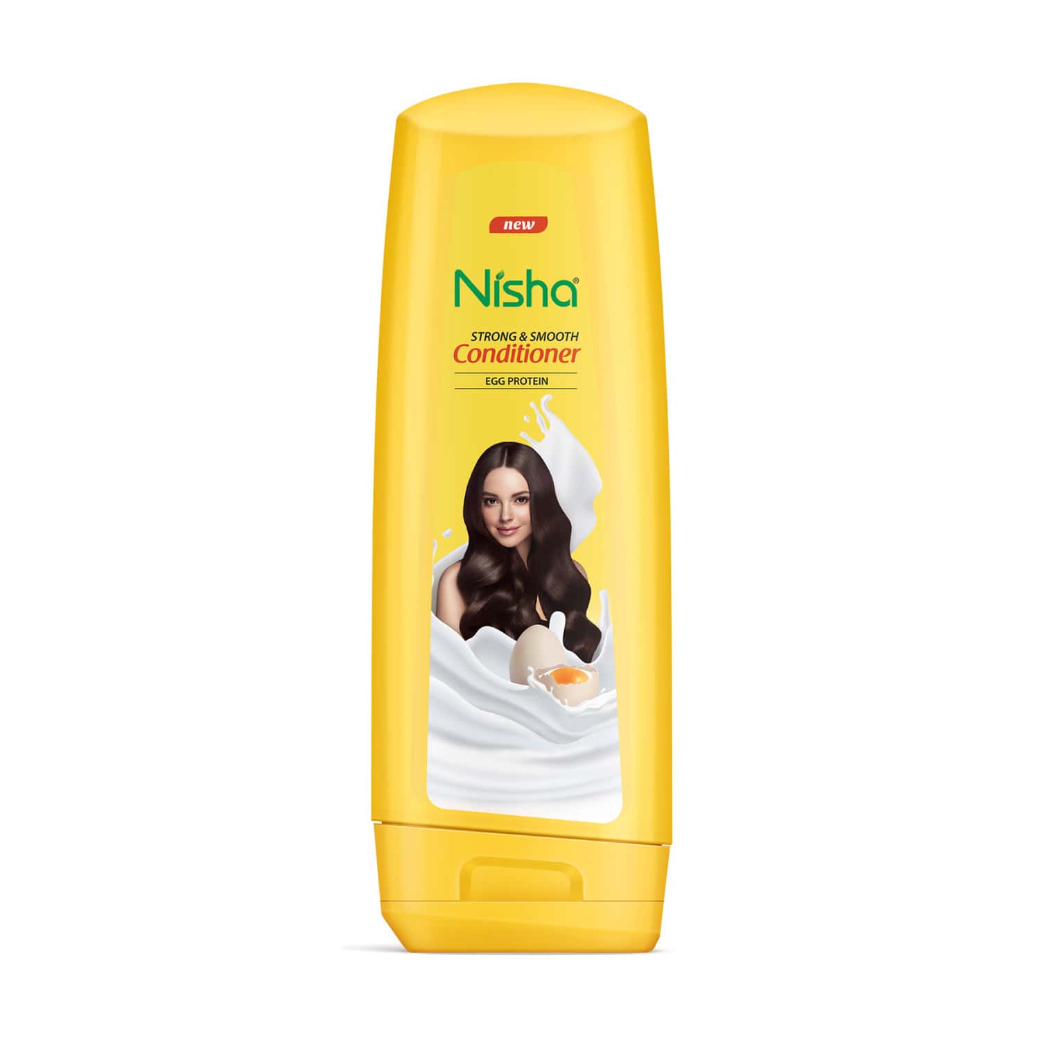 Nisha Egg Protein Conditioner 180ml | For Strong & Smooth Hair | Dry & Frizzy Hair Solution