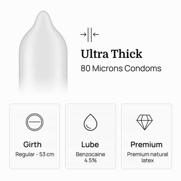 Formen Joymax Last Long Delay Condoms |10 Count (Pack Of 1)