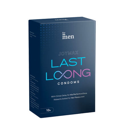 Formen Joymax Last Long Delay Condoms |10 Count (Pack Of 1)