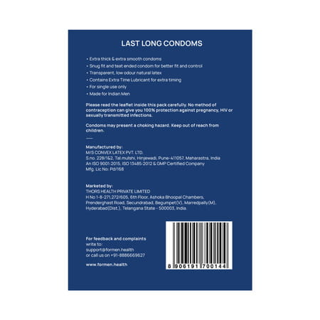 Formen Joymax Last Long Delay Condoms | 10 No'S
