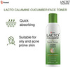 Lacto Calamine Cucumber Face Toner. For Oily And Acne Prone Skin - 120 Ml X Pack Of 8