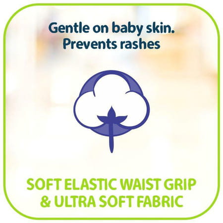 Little Angel Extra Dry Baby Pants Diaper Large (L) Size 68 Count | Pack Of 2 | 34 Count | 8-14kg