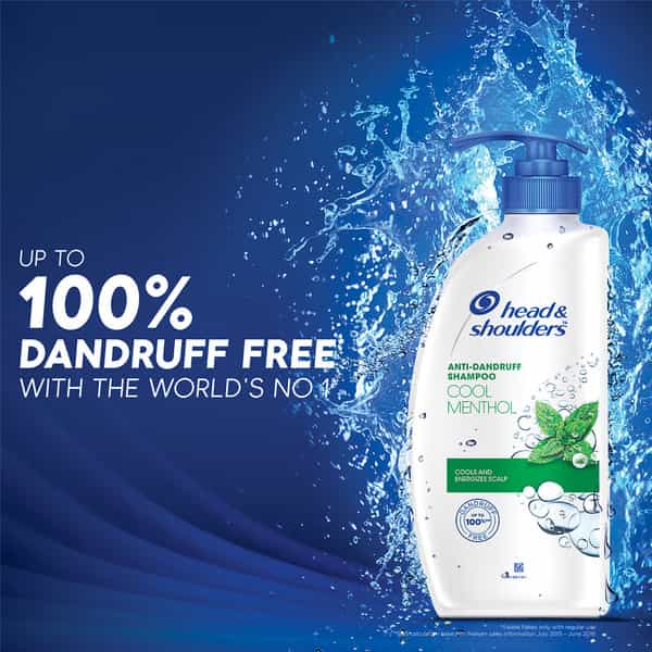 Head & Shoulders Cool Menthol Shampoo - 650Ml