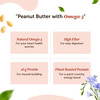Neuherbs Natural Peanut Butter Crunchy 400g Jar
