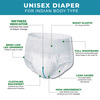 Careage Premium Adult Diaper Pants Style Medium| Unisex | Waist Size (22-40 Inches) - M (40 Pieces)