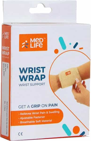 Medlife Wrist Brace/Wrap - Small