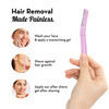Plush Flawless & Reusable Eyebrow & Face Razor For Women Pack Of 3