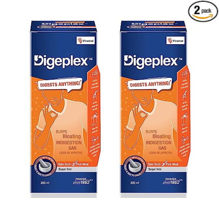 Digeplex Liquid And Tablet | Pack Of 2 (200 Ml X 2)