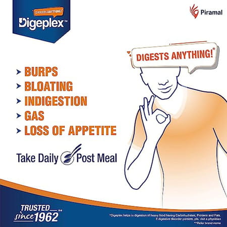 Digeplex Liquid And Tablet | Pack Of 2 (200 Ml X 2)