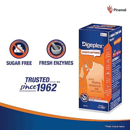 Digeplex Liquid And Tablet | Pack Of 2 (200 Ml X 2)