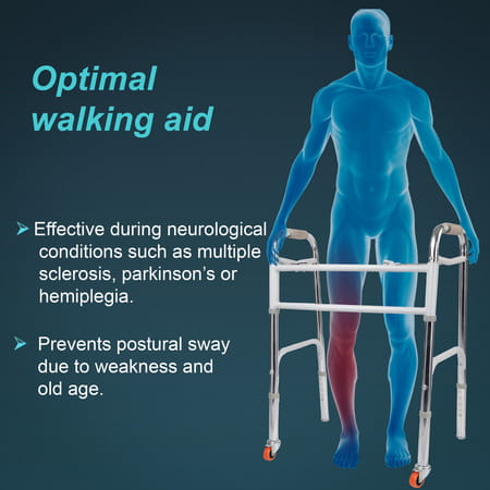 Tynor Walker Invalid'S Hd Silver Universal Size 1 Unit