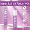 Bake Happy Oud Attar Perfume Oil Roll-On | Long Lasting 24H Alcohol-Free Unisex Fragrance | 10Ml