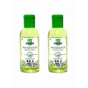 B&t Anti Dandruff Oil For Dandruff Control - 150 Ml (pack Of 2)
