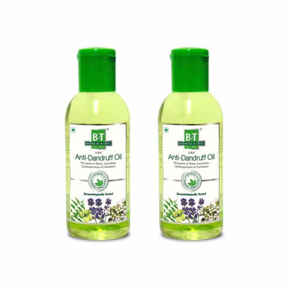 B&T Anti Dandruff Oil For Dandruff Control - 150 Ml (Pack Of 2)