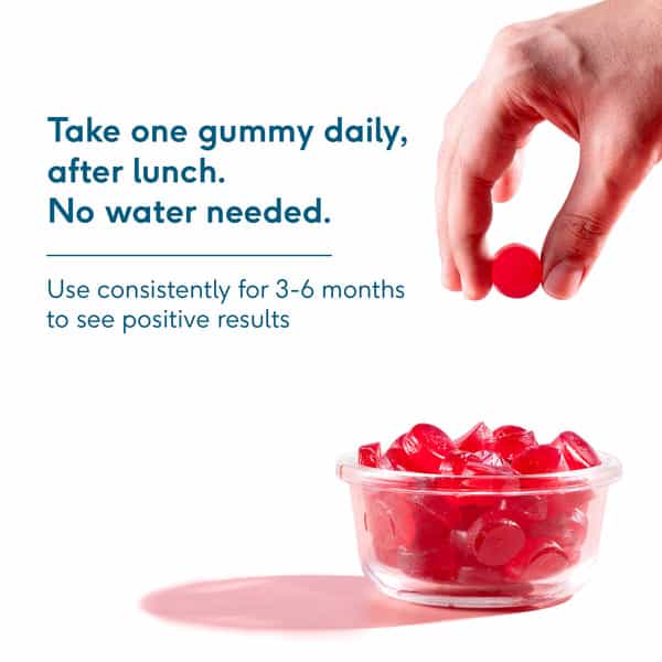Hk Vitals Biotin Hair Gummies | 10000 Mcg Biotin With Zinc | Vegan | Strawberry (60 No)
