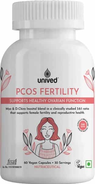 Unived Pcos Fertility - 60 Capsules