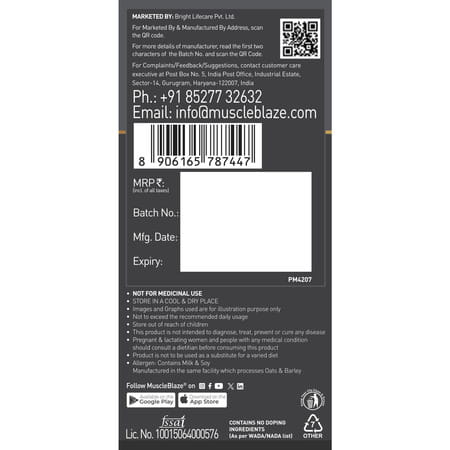 Muscleblaze Biozyme Gold 100 Whey Protein (Double Rich Chocolate | 1kg) With Shaker