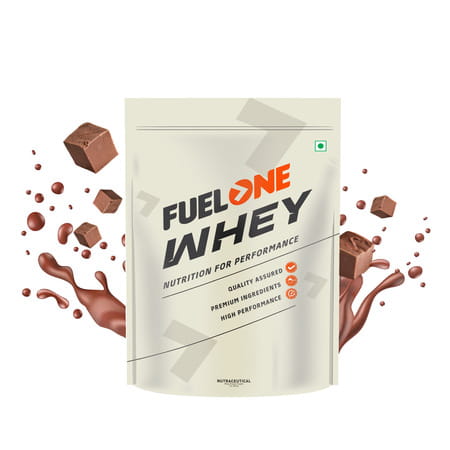Fuel One Whey Protein (Fudge Chocolate | 1kg / 2.2lbs) | 24g Protein
