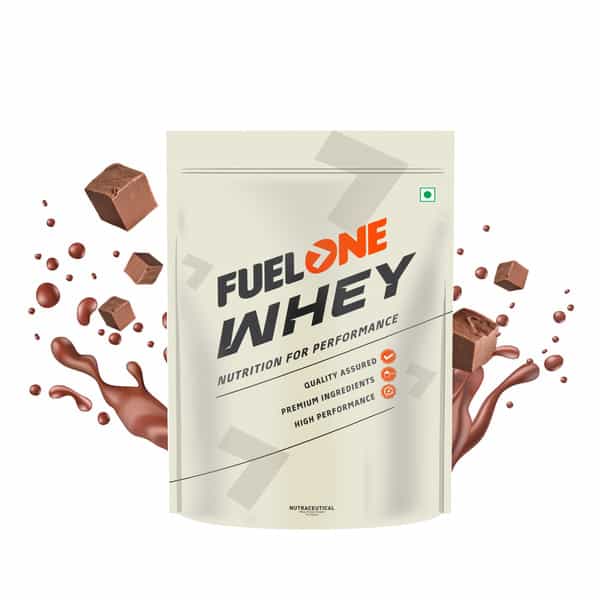 Fuel One Whey Protein (Fudge Chocolate | 1Kg / 2.2Lbs) | 24G Protein