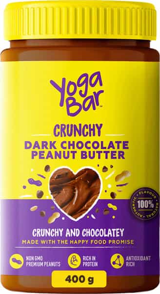 Yoga Bar Crunchy Dark Chocolate Peanut Butter 400G