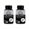 Earth King Grapes Seed Extract Capsule | Immunity & Antioxidant Supplement - 500Mg, 60 Nos, 2 Packs