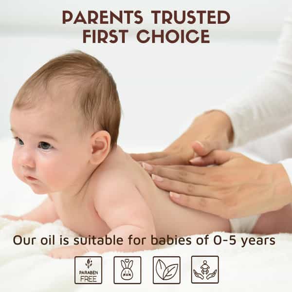Cold Pressed Almond Oil For Baby Massage: Hair/Body/Face | Organic Gurbandi Almonds - 200Ml
