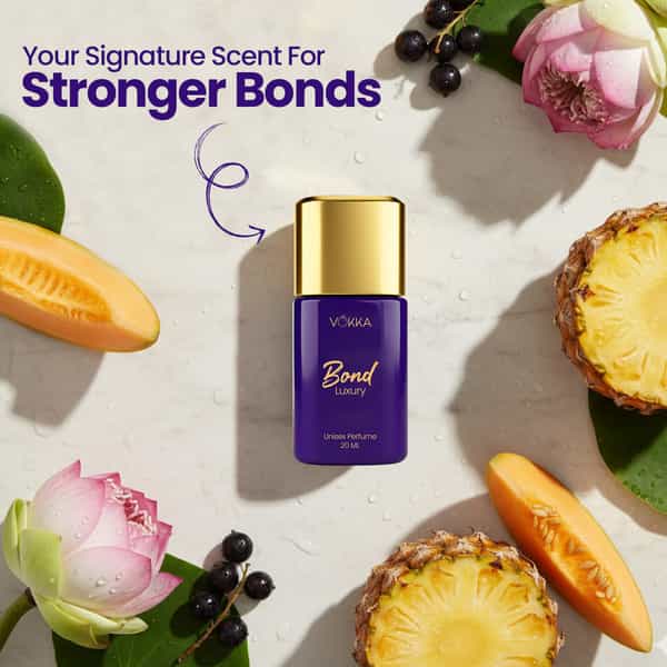 Vokka Bond Luxury Long Lasting Unisex Perfume 20Ml | Eau De Parfum | Perfume For Man & Woman