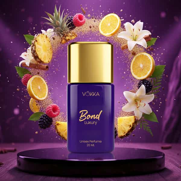 Vokka Bond Luxury Long Lasting Unisex Perfume 20Ml | Eau De Parfum | Perfume For Man & Woman
