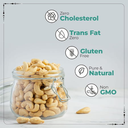 Happilo Natural Popular Cashews 400g