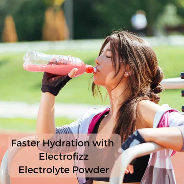 Electrofizz Hydration Energy Powder For Workout For Men And Women - Pink Lemonade Flavour 1 Kg Jar