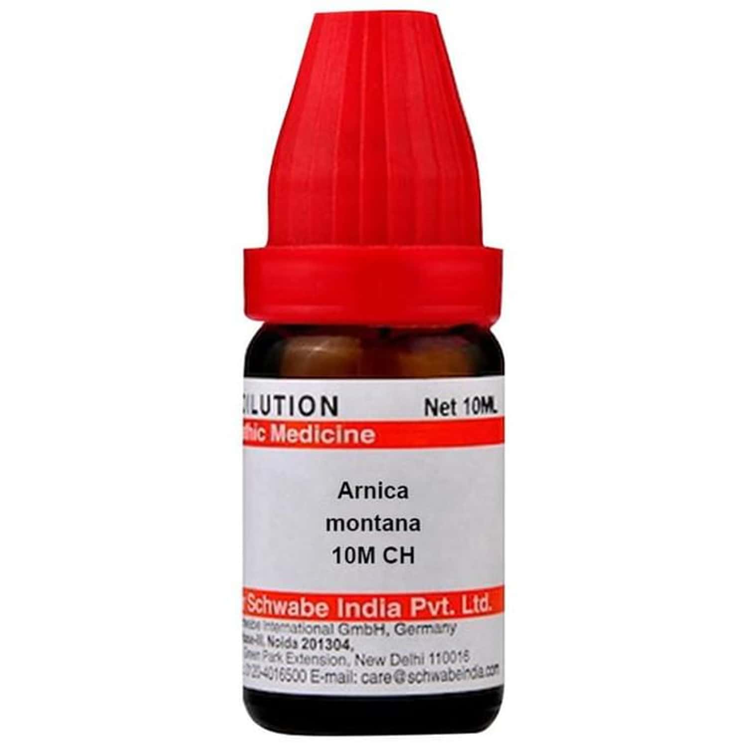 Dr. Willmar Schwabe India Arnica Montana Dilution 10m Ch 10 Ml