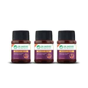 Dr. Vaidya's Acidity Relief -30 Capsules - Pack Of 3