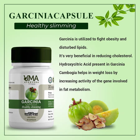 Uma Ayurveda Garcinia Capsule Ayurvedic Capsules 60 Caps