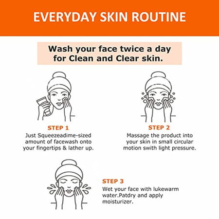 Oxyglow Herbals Face Wash Papaya Depp Cleaning |Exfoliatescleanses &Moisturises 100gram