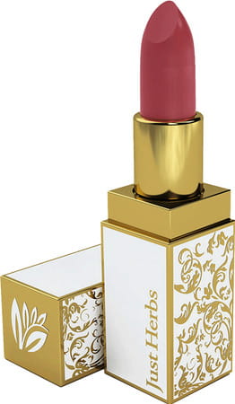 Just Herbs Herb Enriched Ayurvedic Lipstick (Deep Pink Shade No. 4)