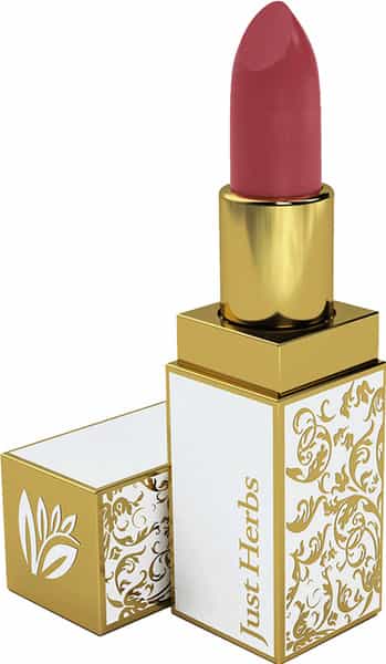 Just Herbs Herb Enriched Ayurvedic Lipstick (Deep Pink Shade No. 4)