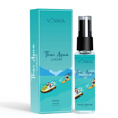 Vokka Pocket Perfume Thai Aqua 8ml Luxury Long Lasting Perfume For Men & Women | Edp Scent For Gift